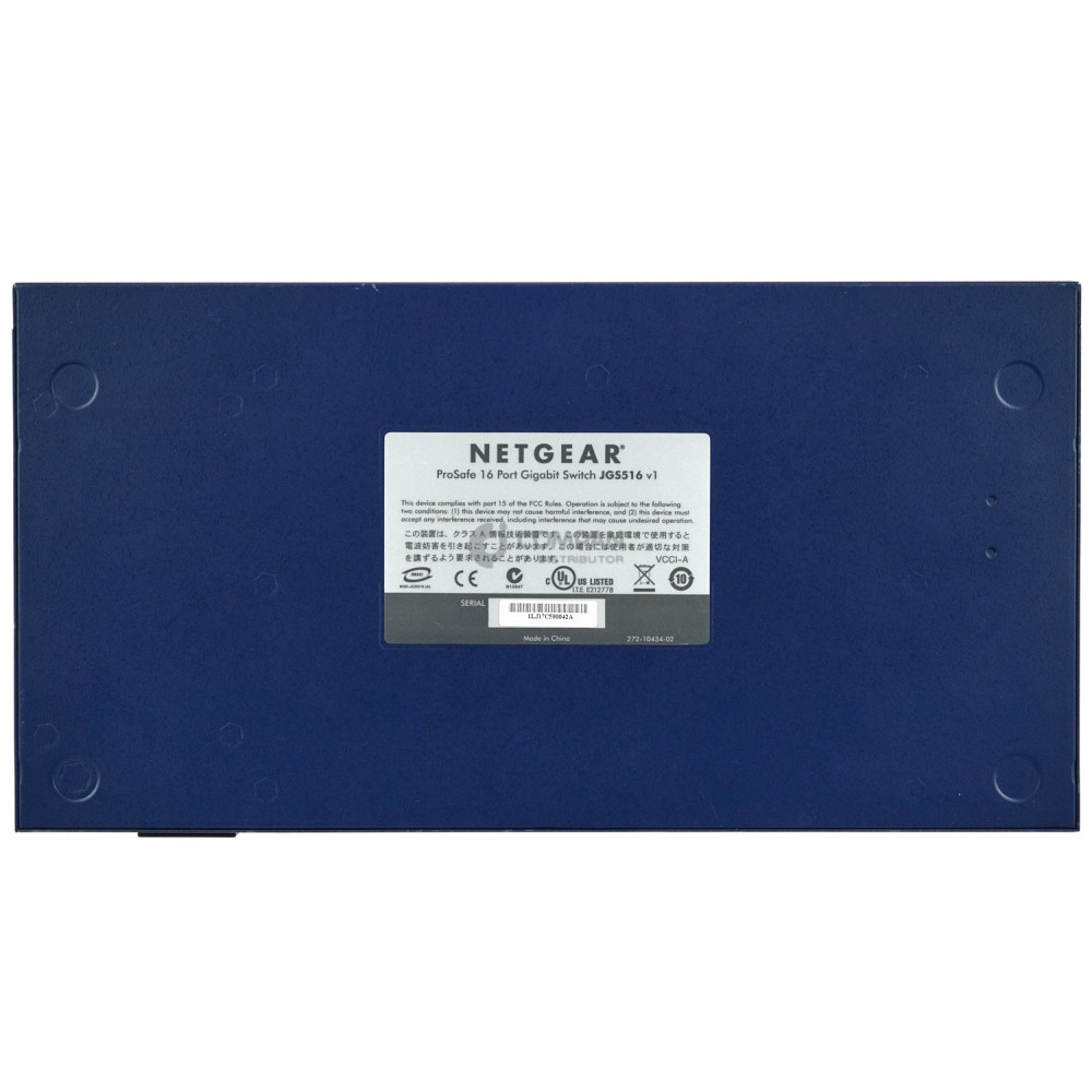 JGS516 NETGEAR PROSAFE JGS516 16-PORT 1GB RJ-45 ETHERNET SWITCH